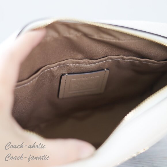 NWT Coach CZ598 Jamie Camera Bag Leather Crossbody With Floral Print - Picture 10 of 10